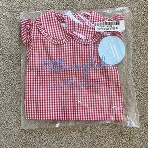 Ruffled Peter Pan Blouse